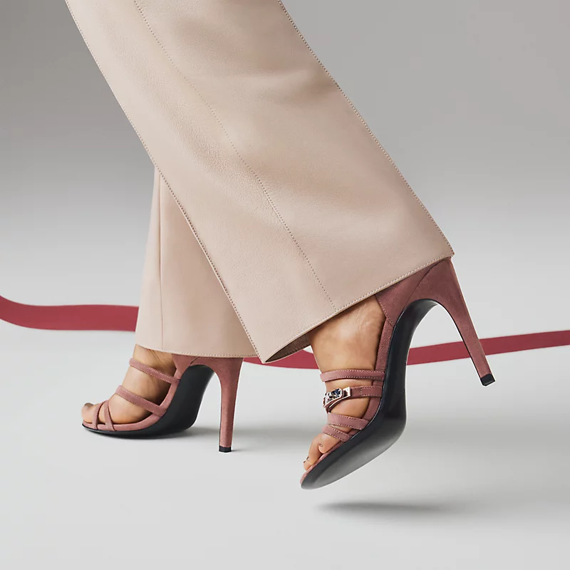 Hermès Lipstick 105 sandal - Image 6